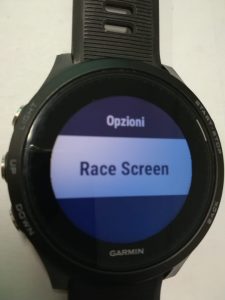 Race Screen