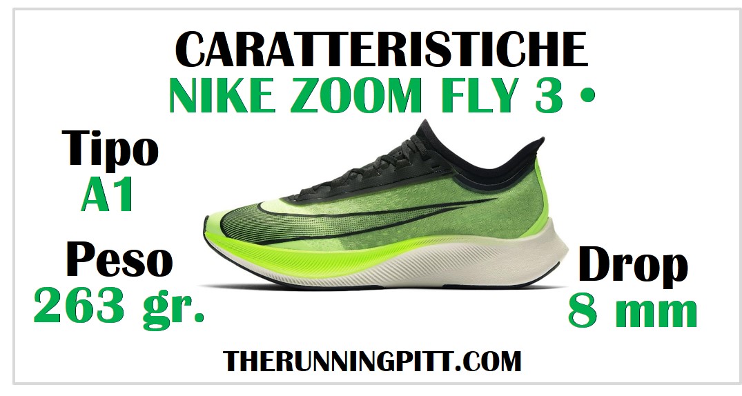 Nike Zoom Fly 3, la recensione dettagliata - The Running Pitt